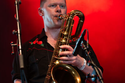 Rob Heron & The Tea Pad Orchestra @ Roots & Roses Festival, picture 8, photographed by Koen Marcoen - FrontView Magazine