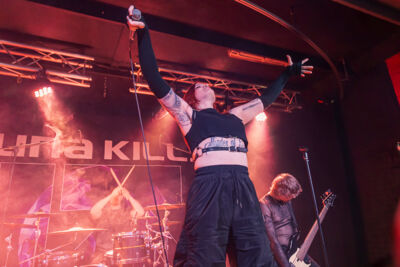 Luna Kills @ Club Hell Diest, picture 2, photographed by Peter Smet - FrontView Magazine