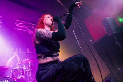 Luna Kills @ Club Hell Diest, picture 10, photographed by Peter Smet - FrontView Magazine