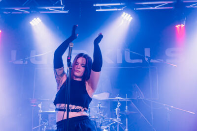Luna Kills @ Club Hell Diest, picture 16, photographed by Peter Smet - FrontView Magazine