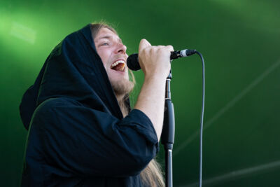 Zeal & Ardor @ Obsedian Dust, picture 2, photographed by Koen Marcoen - FrontView Magazine