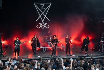 Zeal & Ardor @ Obsedian Dust, picture 6, photographed by Koen Marcoen - FrontView Magazine