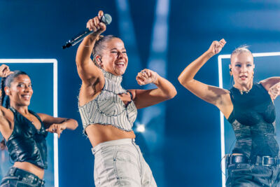 Laura Tesoro @ Ancienne Belgique, picture 17, photographed by Peter Smet - FrontView Magazine