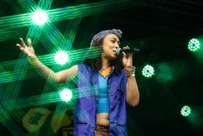Shniece McMenamin & Run Come Down @ Antwerp Reggae Festival 2025, picture 12, photographed by Marc Verdonck - FrontView Magazine
