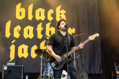 Black Leather Jacket @ Vestrock 2025, picture 1, photographed by Marc Verdonck - FrontView Magazine