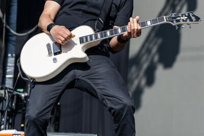 Danko Jones @ Vestrock 2025, picture 9, photographed by Marc Verdonck - FrontView Magazine