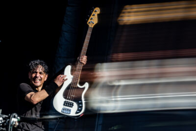 Danko Jones @ Vestrock 2025, picture 11, photographed by Marc Verdonck - FrontView Magazine