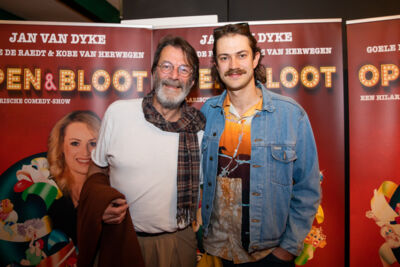 Première Open & Bloot @ Rode zaal Fakkeltheater, foto 2, foto's door Goele Bormans - FrontView Magazine