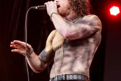 Nothing More @ Rock Am Ring 2025, foto 7, foto's door Edwin Houdevelt - FrontView Magazine