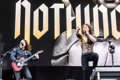 Nothing More @ Rock Am Ring 2025, foto 13, foto's door Edwin Houdevelt - FrontView Magazine