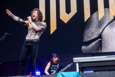 Nothing More @ Rock Am Ring 2025, foto 14, foto's door Edwin Houdevelt - FrontView Magazine