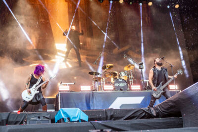 Skillet @ Rock Am Ring 2025, foto 1, foto's door Edwin Houdevelt - FrontView Magazine