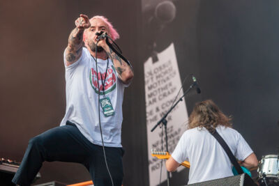 Idles @ Rock Am Ring, foto 1, foto's door Edwin Houdevelt - FrontView Magazine