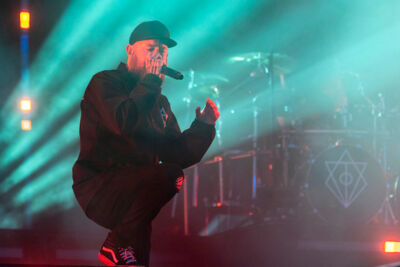In Flames @ Rock Am Ring 2025, foto 19, foto's door Edwin Houdevelt - FrontView Magazine