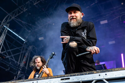 In Flames @ South Of Heaven, foto 2, foto's door Dorien Goetschalckx - FrontView Magazine