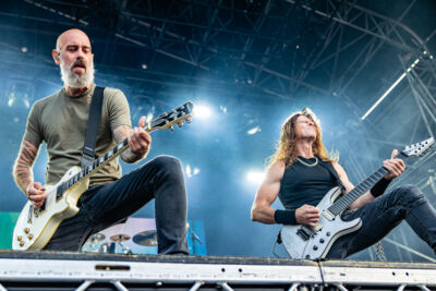 In Flames @ South Of Heaven, foto 9, foto's door Dorien Goetschalckx - FrontView Magazine
