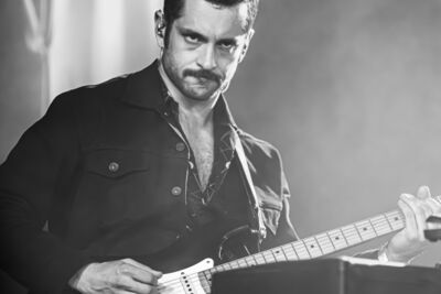 JD McPherson @ Blues Peer, picture 6, photographed by Leen Verlinden - FrontView Magazine