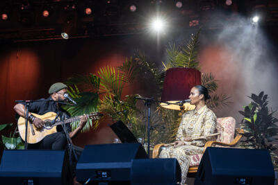 Mayra Andrade @ OLT Rivierenhof, picture 4, photographed by Marc Verdonck - FrontView Magazine