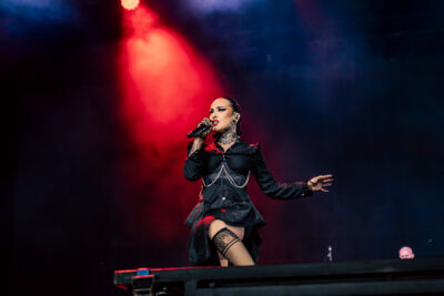 Jinjer @ Jera On Air, foto 1, foto's door Peter Smet - FrontView Magazine