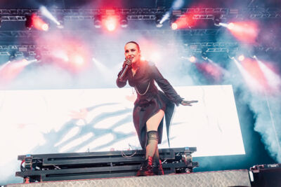 Jinjer @ Jera On Air, foto 6, foto's door Peter Smet - FrontView Magazine