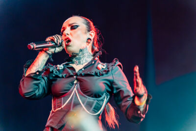 Jinjer @ Jera On Air, foto 13, foto's door Peter Smet - FrontView Magazine