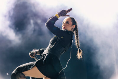 Jinjer @ Jera On Air, foto 14, foto's door Peter Smet - FrontView Magazine