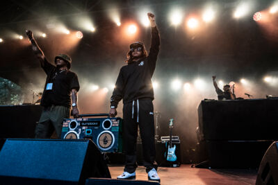 Public Enemy @ OLT Rivierenhof, picture 1, photographed by Sandra Van Watermeulen - FrontView Magazine