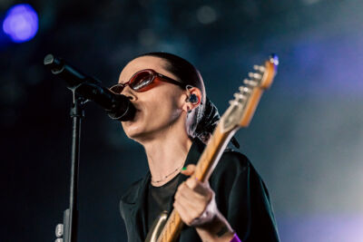PVRIS @ Jera On Air, picture 1, photographed by Peter Smet - FrontView Magazine