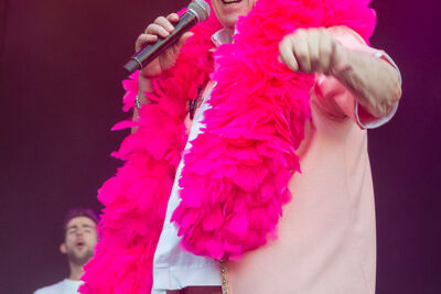 Discobar Joossens Ft. Mc Spaghetti @ Adriaen Brouwer Bierfeesten, foto 6, foto's door Edwin Houdevelt - FrontView Magazine