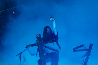 Perturbator @ Jera On Air, picture 1, photographed by Peter Smet - FrontView Magazine