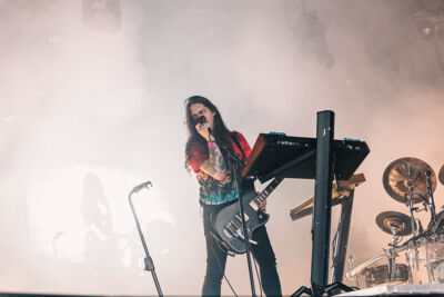 Perturbator @ Jera On Air, picture 5, photographed by Peter Smet - FrontView Magazine