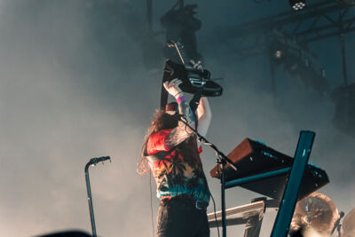 Perturbator @ Jera On Air, picture 7, photographed by Peter Smet - FrontView Magazine