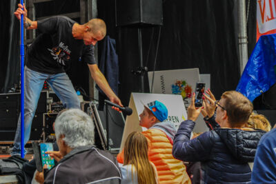 Sam Gooris @ Vlaanderen Zingt Deurne, picture 6, photographed by Peter Minnebo - FrontView Magazine