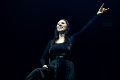 Unleash The Archer @ Pirate Metal Party, picture 2, photographed by Dorien Goetschalckx - FrontView Magazine