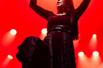 Unleash The Archer @ Pirate Metal Party, picture 12, photographed by Dorien Goetschalckx - FrontView Magazine