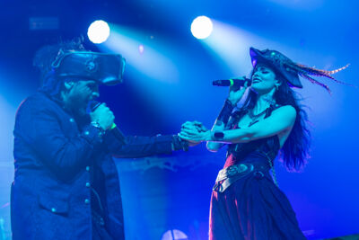 Visions Of Atlantis @ Pirate Metal Party, picture 7, photographed by Dorien Goetschalckx - FrontView Magazine