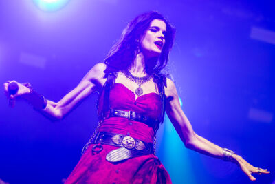 Visions Of Atlantis @ Pirate Metal Party, picture 9, photographed by Dorien Goetschalckx - FrontView Magazine
