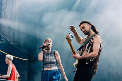Kaat Van Stralen @ Rock Zottegem, picture 5, photographed by Peter Smet - FrontView Magazine