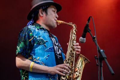 Minyo Crusaders @ Cactusfestival, foto 4, foto's door Bart Janssens - FrontView Magazine