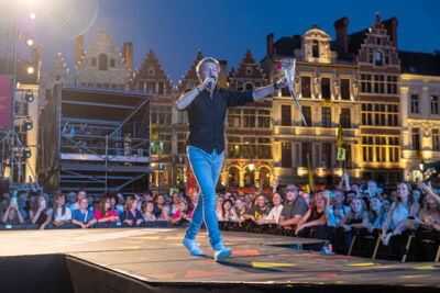 Willy Sommers @ Vlaanderen Feest - Antwerpen, picture 19, photographed by Dimitri Vanlommel - FrontView Magazine