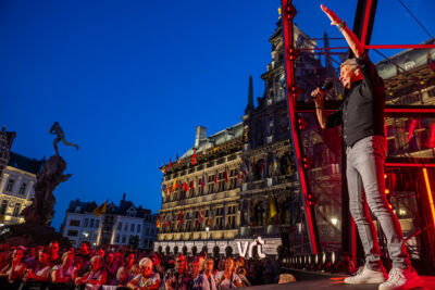 Willy Sommers @ Vlaanderen Feest - Antwerpen, picture 20, photographed by Dimitri Vanlommel - FrontView Magazine