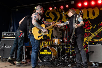 The Drowns @ Sjock, picture 2, photographed by David Johnson - FrontView Magazine