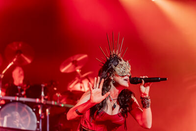 Within Temptation @ Rock Zottegem, picture 2, photographed by Peter Smet - FrontView Magazine