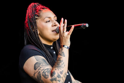 Jazmyn @ Gent Jazz, picture 4, photographed by Jürgen Bruynooghe - FrontView Magazine