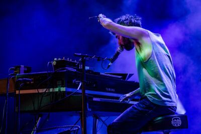 Leif Vollebekk @ Gent Jazz, foto 1, foto's door Jürgen Bruynooghe - FrontView Magazine