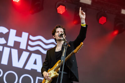 Milo Meskens @ Beach Festival Nieuwpoort 2025, foto 1, foto's door Marc Verdonck - FrontView Magazine