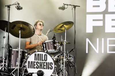 Milo Meskens @ Beach Festival Nieuwpoort 2025, foto 2, foto's door Marc Verdonck - FrontView Magazine