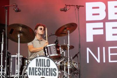 Milo Meskens @ Beach Festival Nieuwpoort 2025, foto 5, foto's door Marc Verdonck - FrontView Magazine