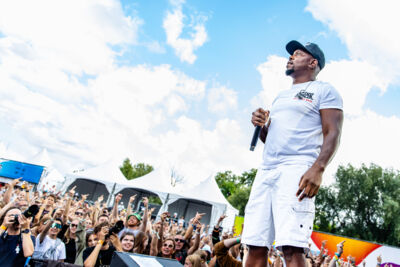 Dizzee Rascal @ Suikerrock, foto 9, foto's door Dorien Goetschalckx - FrontView Magazine