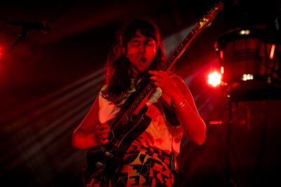 Los Bitchos @ AFF, foto 13, foto's door Anoek Houben - FrontView Magazine